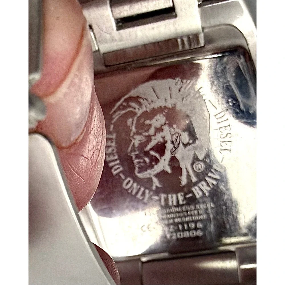 Diesel DZ1176 Watch Parts Repair Crystal Case Bracelet Crown Stem Donor